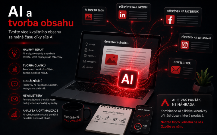 AI a tvorba obsahu